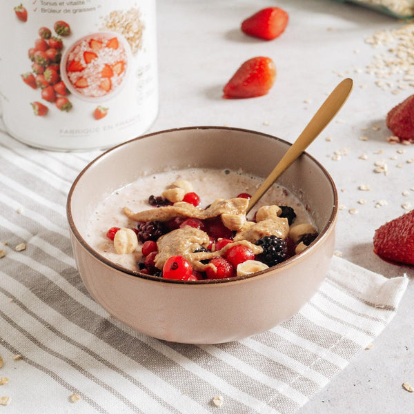 Porridge d'été aux fruits rouges - Laboratoires NG Nutrition